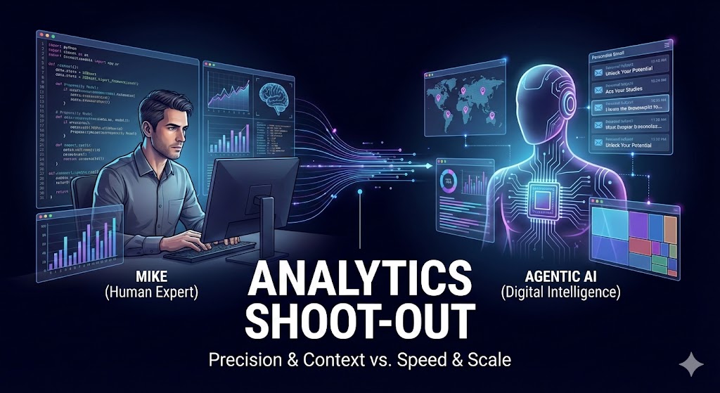 Analytics Shoot-Out: Mike vs. Agentic AI